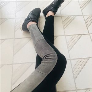 Alice & Oliver leather side leggings